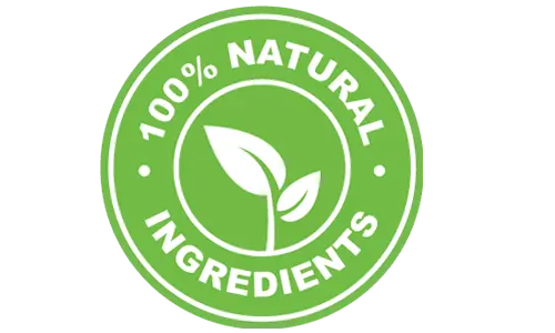 100% All Natural badge
