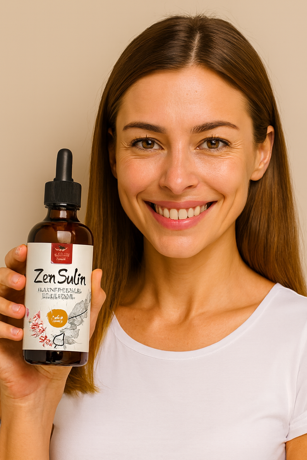 ZenSulin official product showcase with ingredients